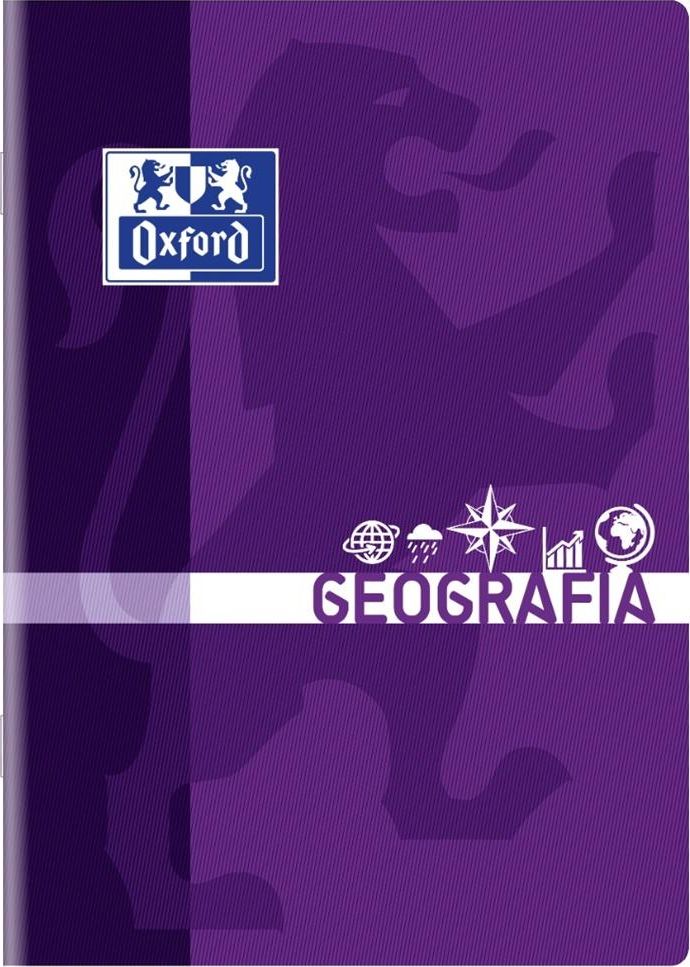 Oxford Zeszyt A5/60K kratka Geografia (5szt)