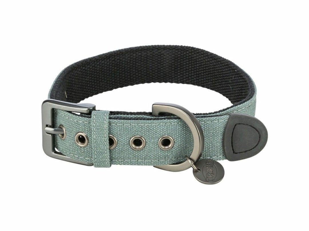 Obroża dla psa Trixie CityStyle Kolor Zielony M/L 40-47 cm