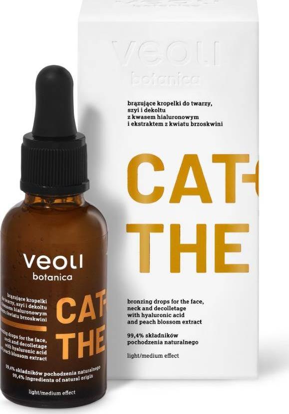 Veoli Botanica Catch The Sun brązujące kropelki do twarzy, szyi i dekoltu 30 ml