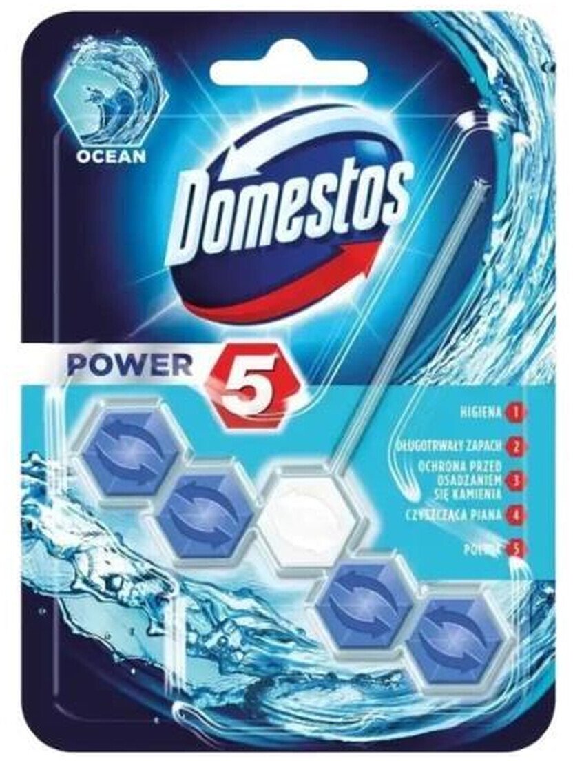 Domestos Power 5 Kostka WC Zawieszka Ocean 50g
