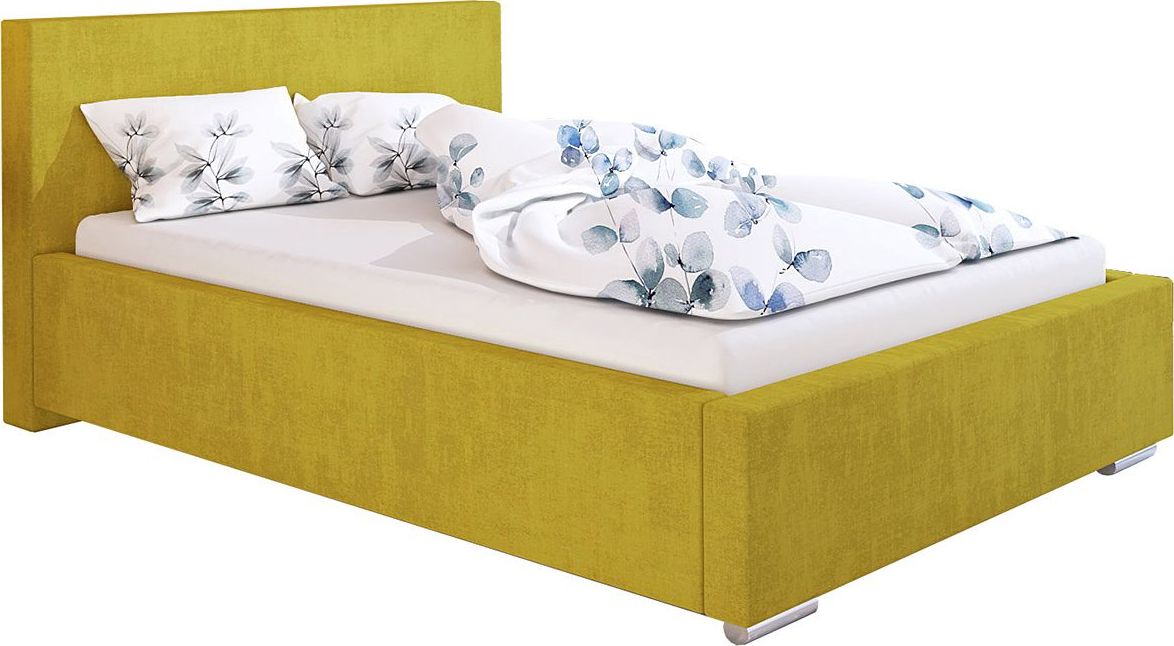 Elior Łóżko małżeńskie z pojemnikiem 200x200 - Eger 3X + materac kokosowy Contrix Double Coco