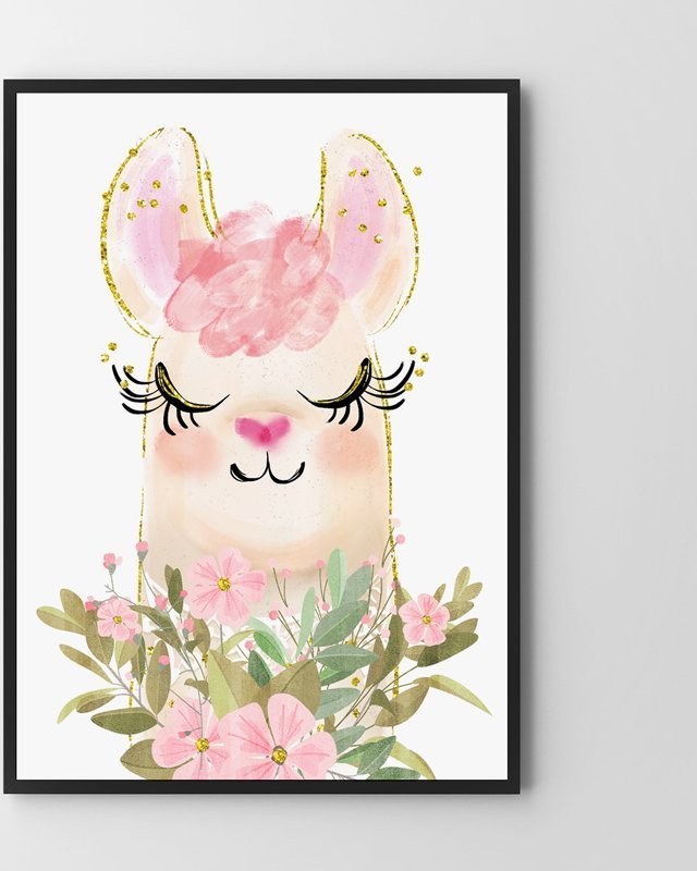 Hog Studio Plakat Lama (40x50cm)