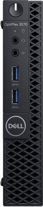 Komputer Dell Dell OptiPlex 3070 USFF Core i5 8500T (8-gen.) 2,1 GHz (6 rdzeni) / 16 GB / 480 SSD / Win 10 Prof.