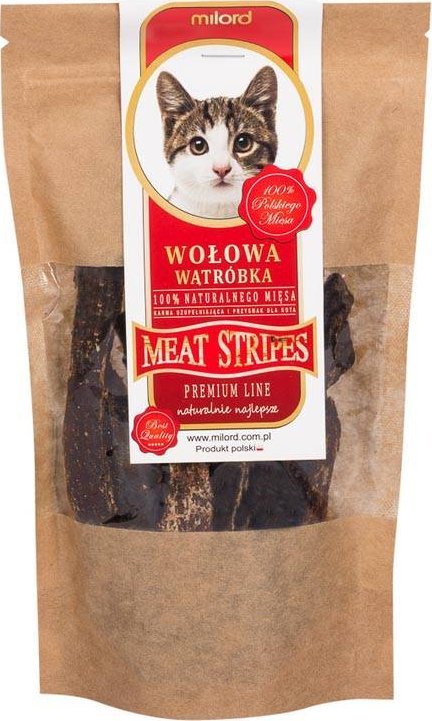 Przysmaki dla kota wątroba wołowa 40 g