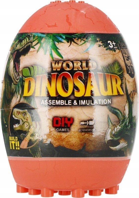 Mega Creative DINOZAUR DO SKREC W JAJKU 11X16 MIX4 MC D 12/96