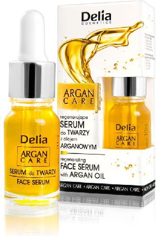Delia Argan Care Serum do twarzy regenerujące z olejkiem arganowym 10ml
