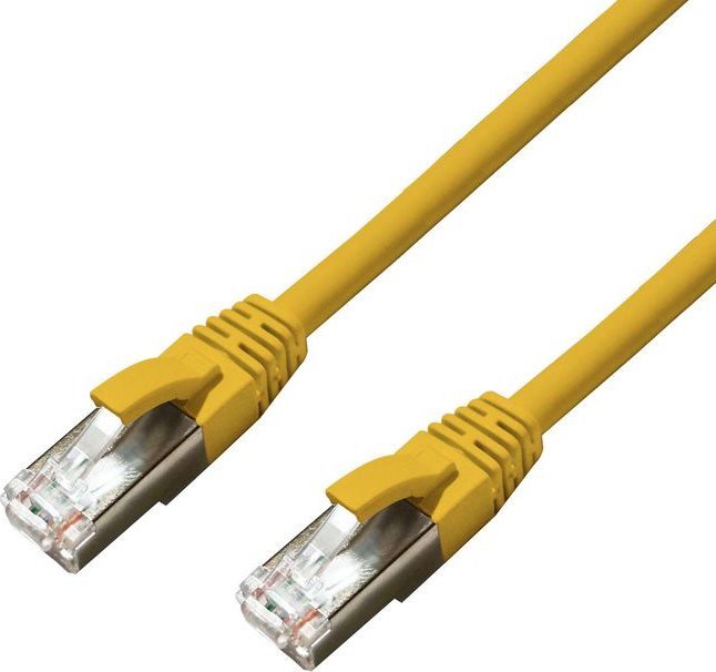 MicroConnect CAT6A S/FTP 5m Yellow LSZH