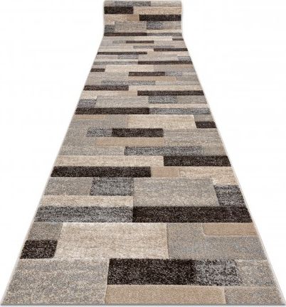 Dywany Łuszczów Chodnik FEEL 5756/15055 PROSTOKĄTY beż 70 cm, 70x260 cm