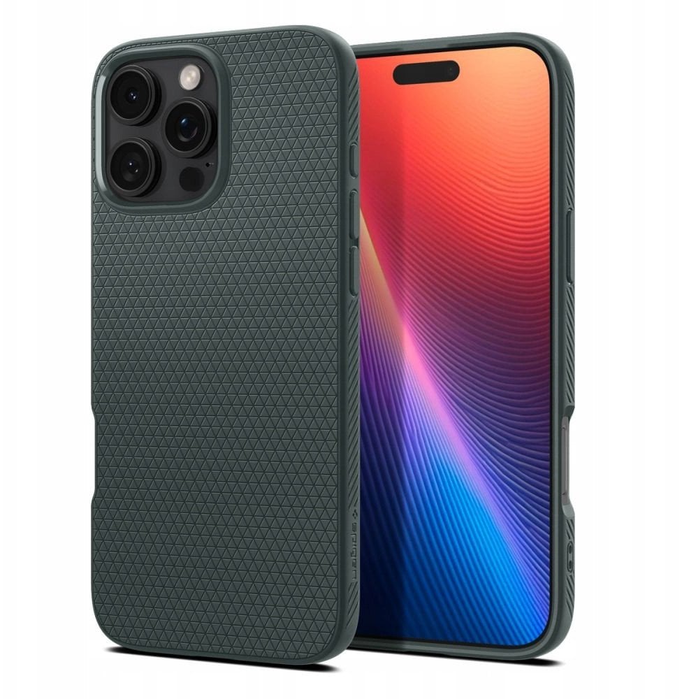 Etui Spigen Liquid Air do Apple iPhone 17 Pro Abyss Green