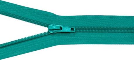 Kacperek Zamek błyskawiczny #5 Rozdzielczy 45cm Turkus 5szt