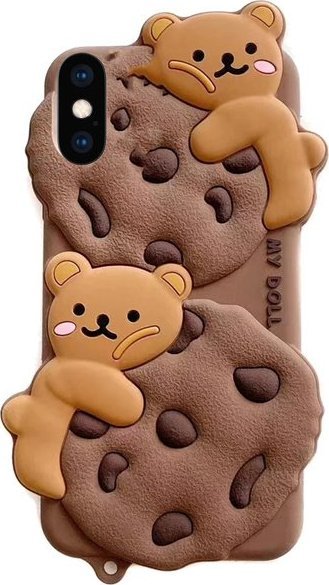 GEL ETUI DO IPHONE X CASE OBUDOWA COVER MIŚ CIASTKO