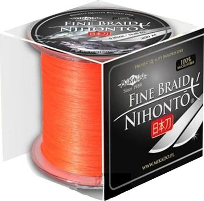 Mikado Plecionka Nihonto Fine Braid 050 Orange 300M