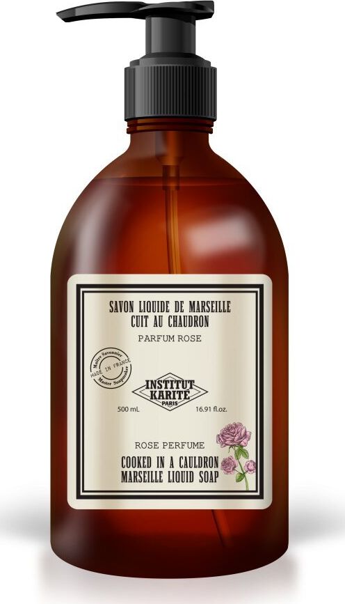 Institut Karite Paris Mydło w płynie So Vintage Marseille Rose 500ml