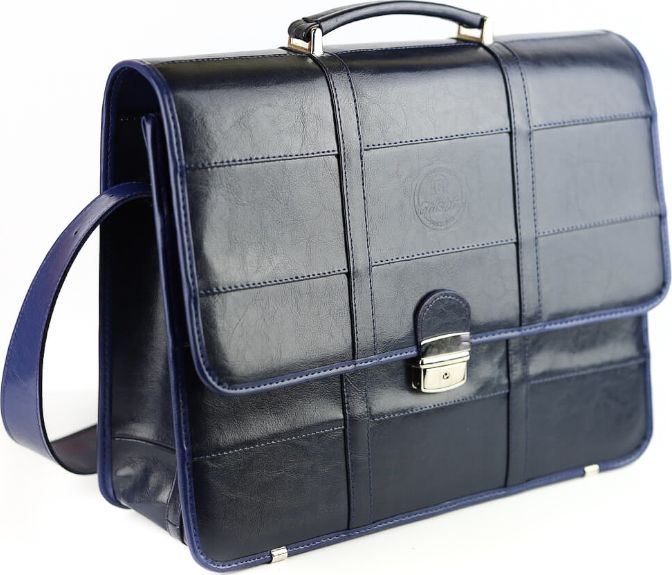 Kemer 517-Teczka studencka-granat KEMER