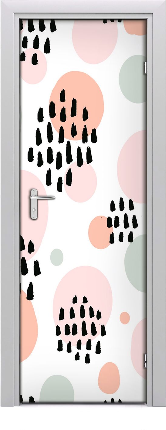 Tulup Fototapeta samoprzylepna na drzwi 75 x 205 cm abstrakcja