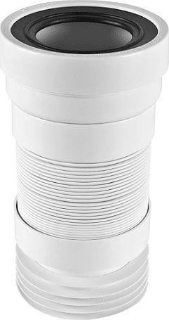 Syfon McAlpine Rura WC harmonijkowa uniwersalna L-230>400mm