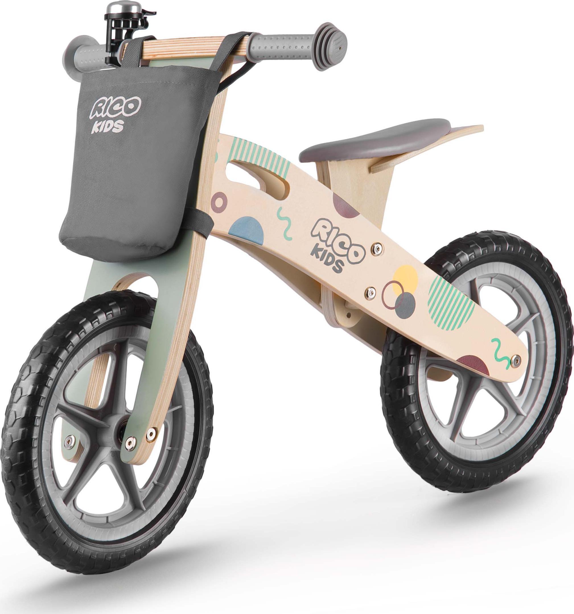 Ricokids Rowerek biegowy drewniany Ricokids RC-610