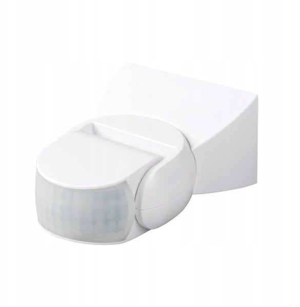 Czujnik ruchu PIR ALER N-W 1200VA 12m 120st. IP65 II kl. biały 37362