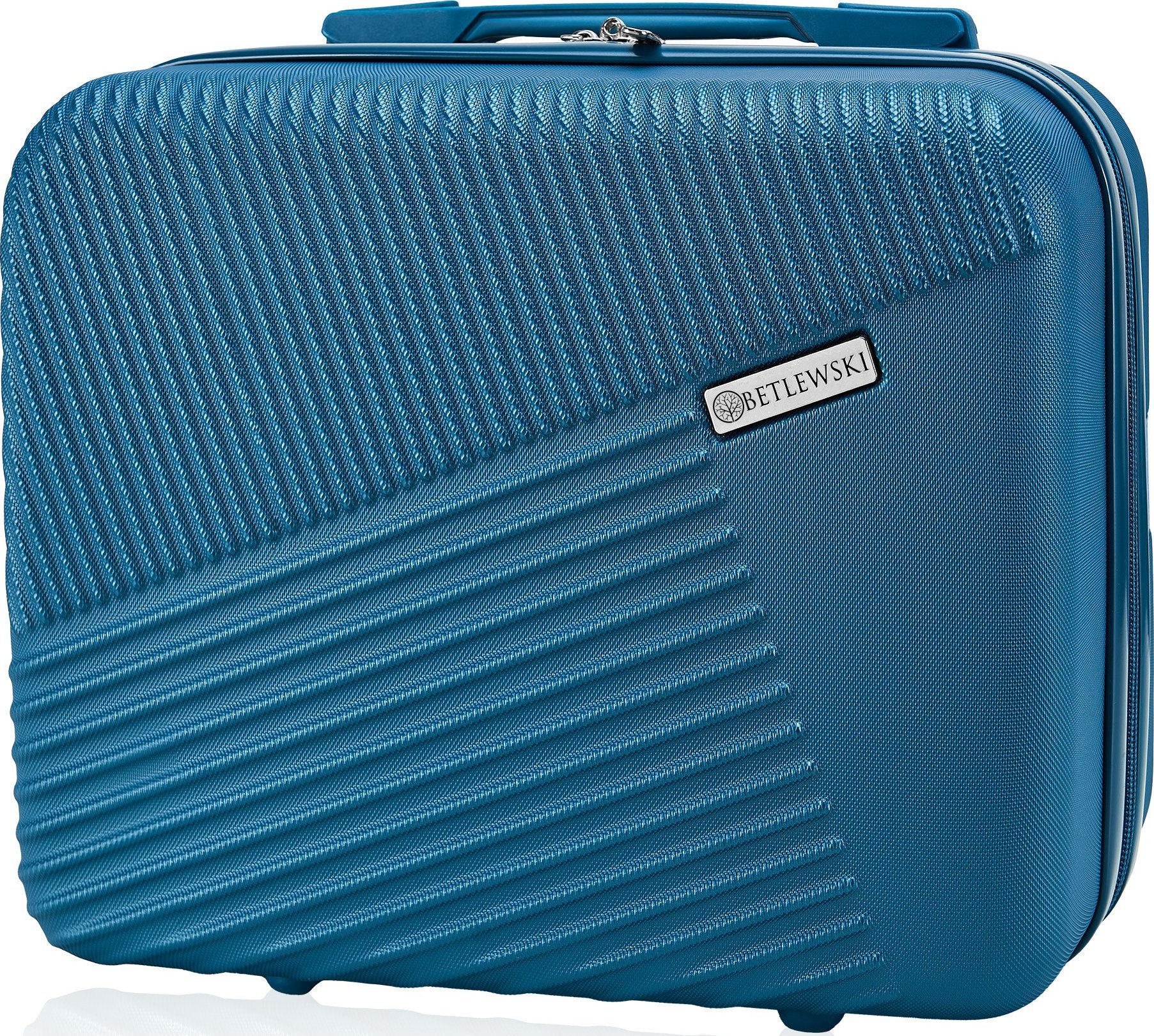 Betlewski BETLEWSKI Kuferek turystyczny mały bagaż podręczny BKA-053 KM NIEBIESKI