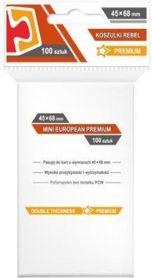 Rebel Koszulki Mini European Premium 45x68 (100szt) (231981)