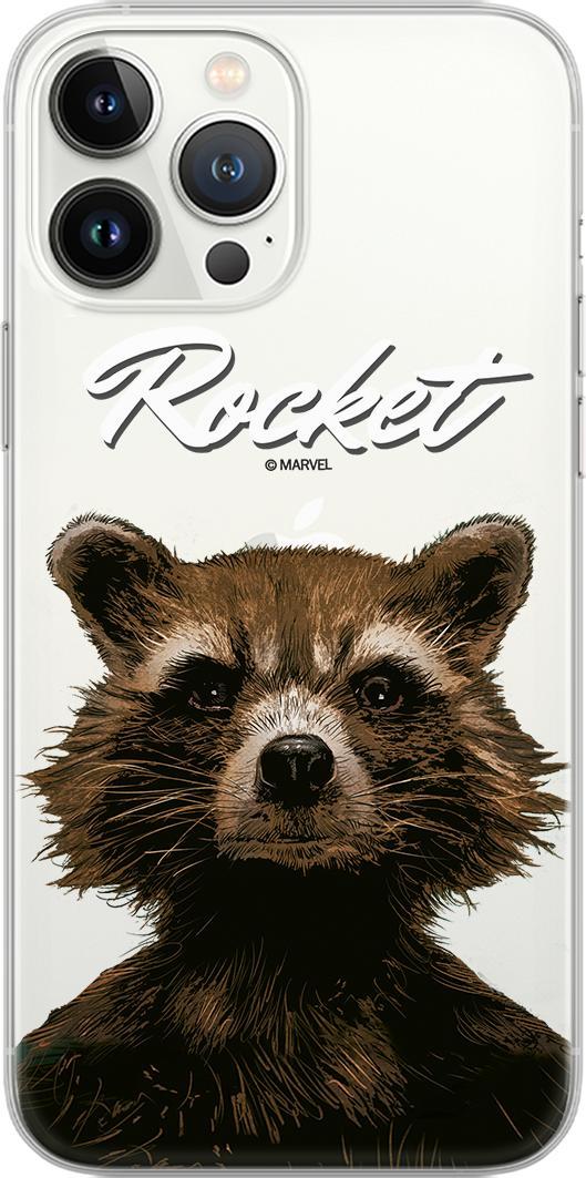 Babaco Etui Rocket 006 Marvel Nadruk częściowy Przeźroczysty Producent: Samsung, Model: S22