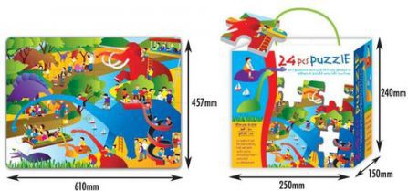 Russell Mata z puzzli - Dino, 24 elementy
