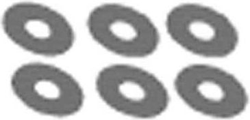 HSP Washer 2x6x0.5 - 68036 (HSP/68036)