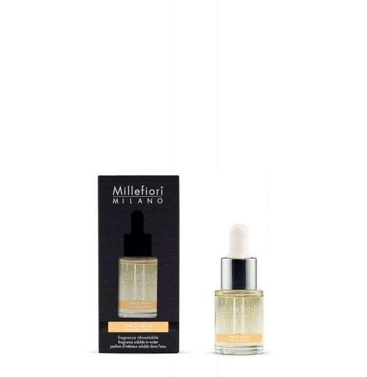 Millefiori Milano Fragrance Soluble in Water Lime & Vetiver 15 ml