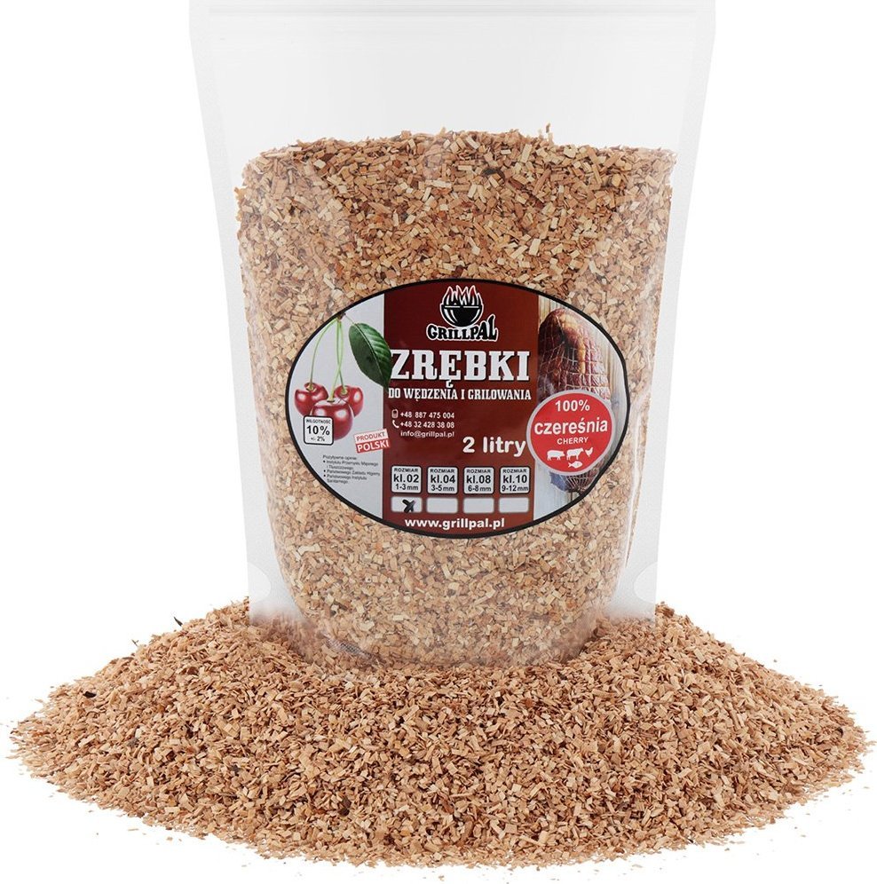Grillpal Zrębki wędzarnicze CZEREŚNIA KL-02/2L GRILLPAL