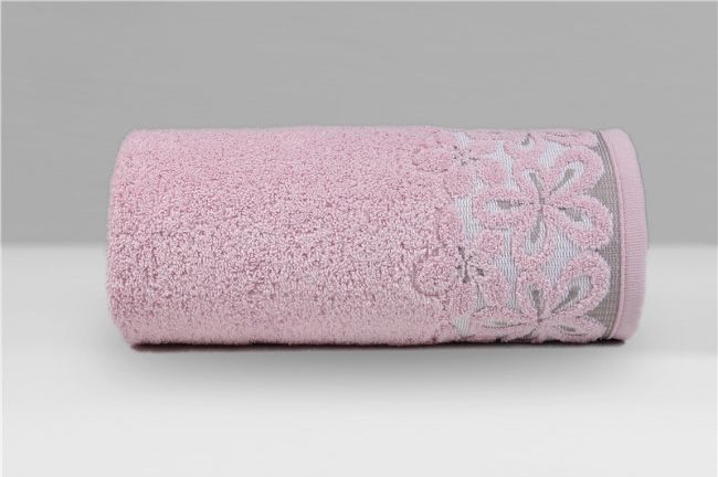Greno RĘCZNIK "GRENO" BELLA 50X90 RÓŻANY