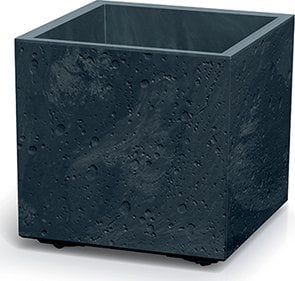 Doniczka Na Kółkach Antracytowa Sierra Case Beton Effect Dsi400E-S433 Prosperplast