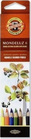 Koh I Noor Kredki akwarelowe, Mondeluz, 24 kolory