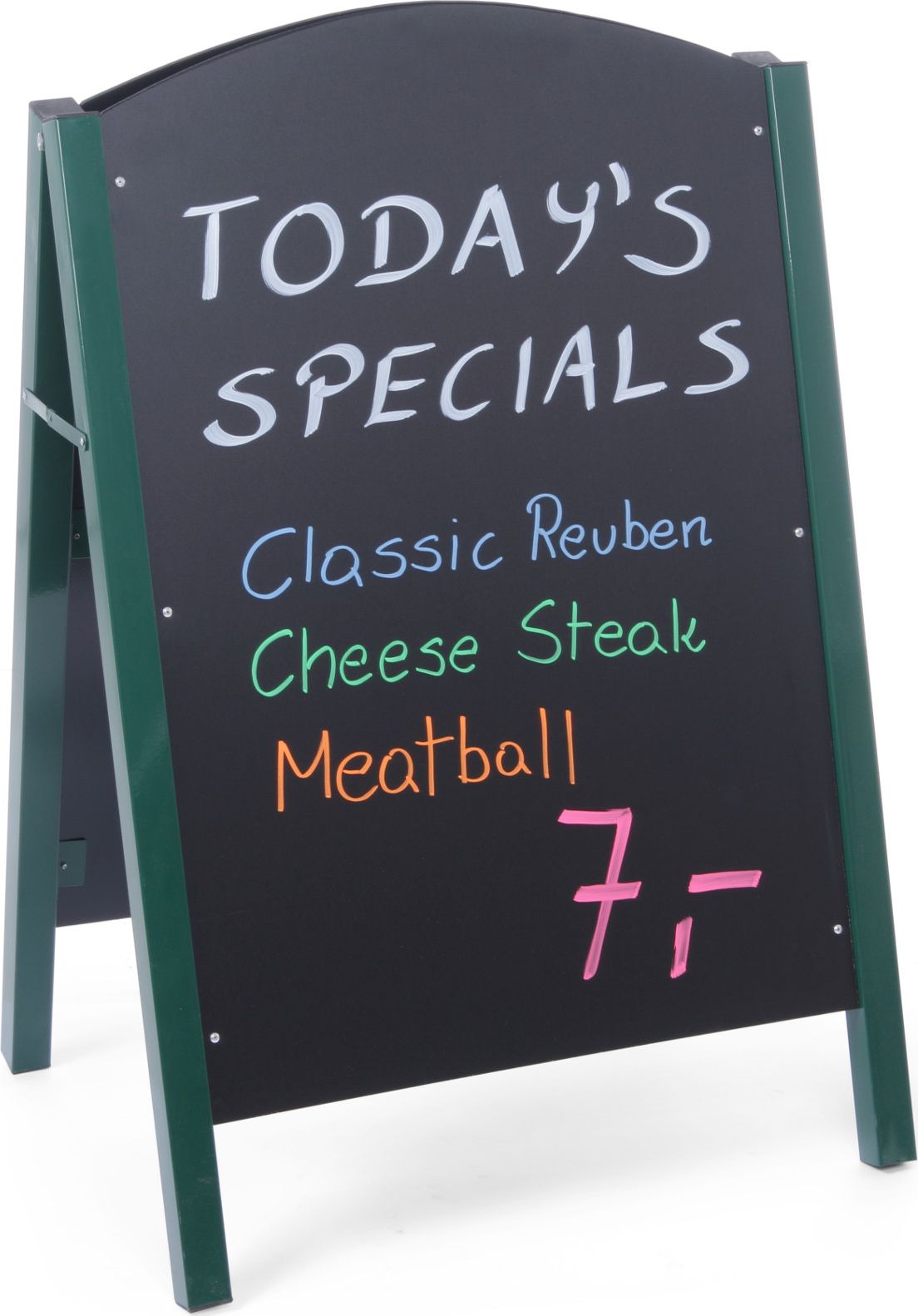 Hendi Tablica informacyjna reklamowa MENU wolnostojąca do restauracji 700x1100mm - Hendi 664100 Tablica informacyjna reklamowa MENU wolnostojąca do re