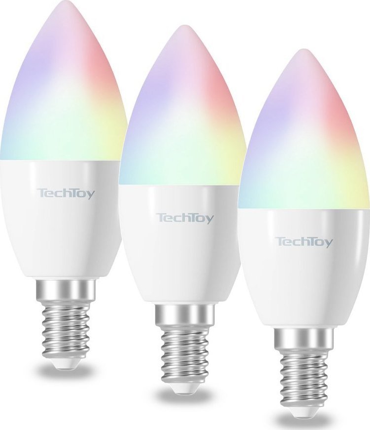 Tesla Tesla Smart Żarówka E14 RGB 4.5W 3 szt.