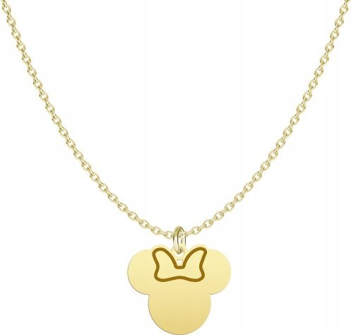 Radziszewska Jewellery Pozłacany Naszyjnik MYSZKA MIKI DEDYKACJA