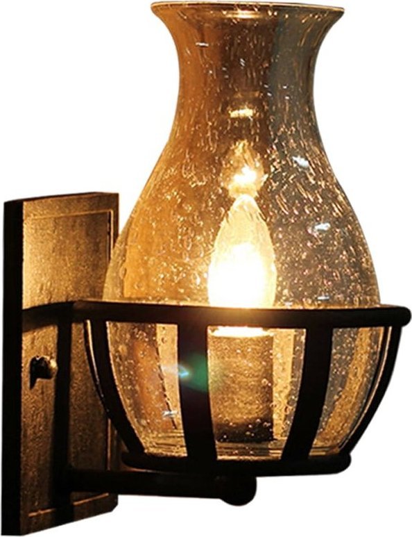 Kinkiet Copel Czarny kinkiet retro CGVINTJARRET lampa ścienna do jadalni