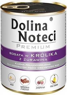 Dolina Noteci DOLINA NOTECI Premium bogata w królika z żurawiną - mokra karma dla psa - 800g