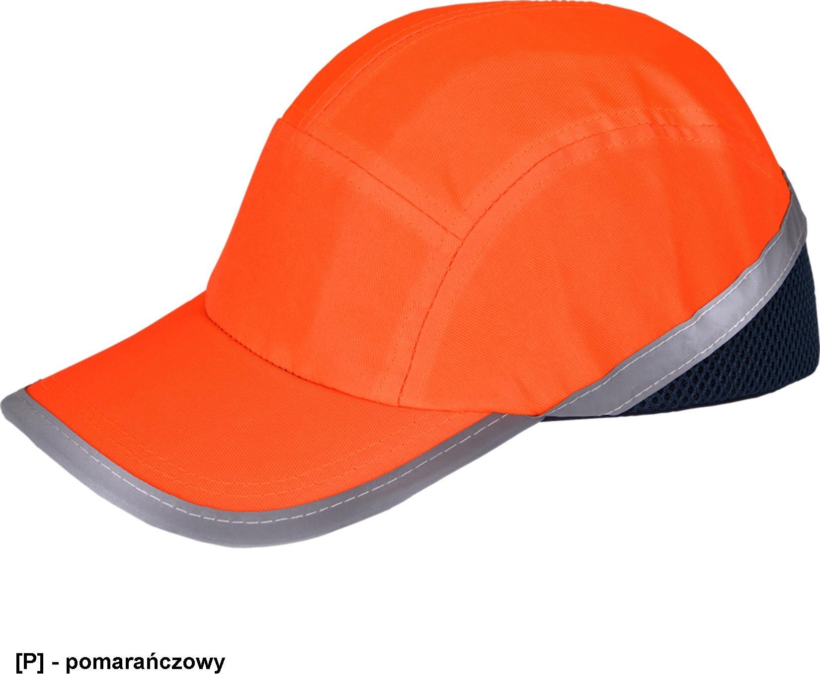 R.E.I.S. OX-BUMPER-HV - Przemysłowy hełm lekki - pomarańczowy