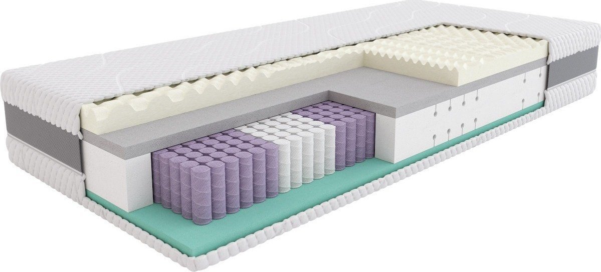 SleepMed Materac SleepMed Hybrid SUPREME hybrydowy 160x200