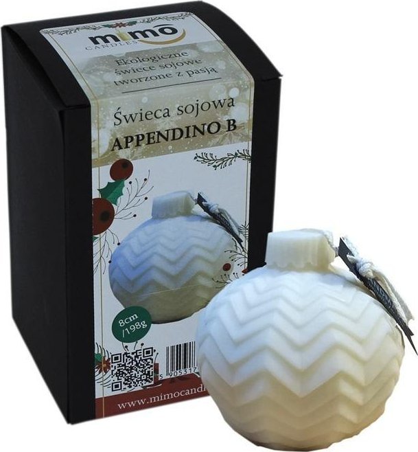 Świeczka naturalna wolnostojąca sojowa Appendino B