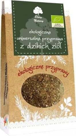 Dary Natury UNIWERSALNA PRZYPRAWA Z DZIKICH ZIOŁ BIO 40 g - DARY NATURY