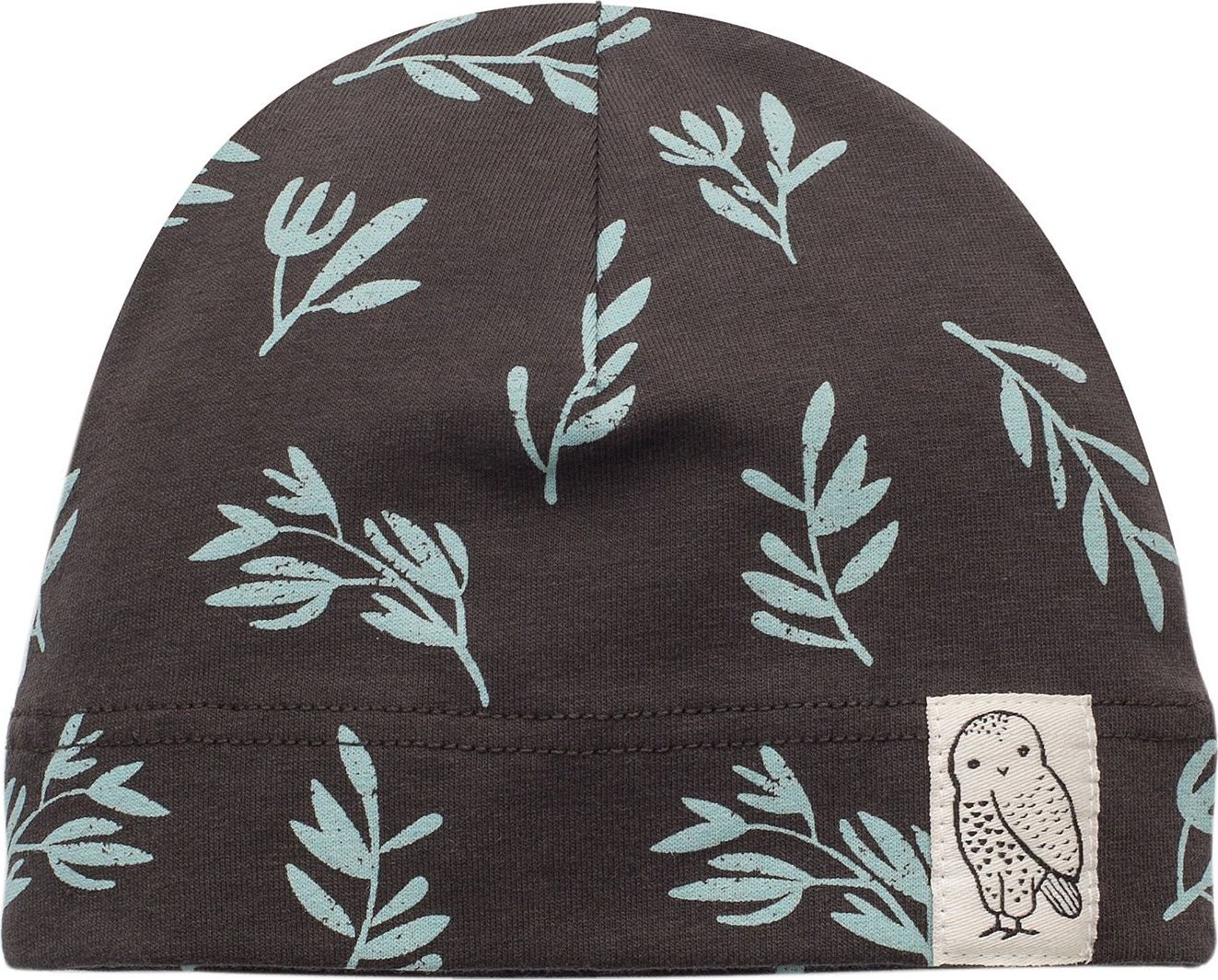 PINOKIO Pinokio Czapka grafitowa w liście Stay Green 56