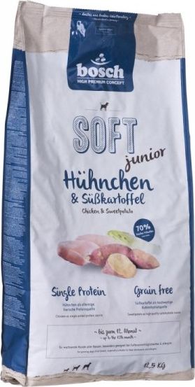 Bosch BOSCH SOFT JUNIOR KURCZAK BATATY 12,5kg