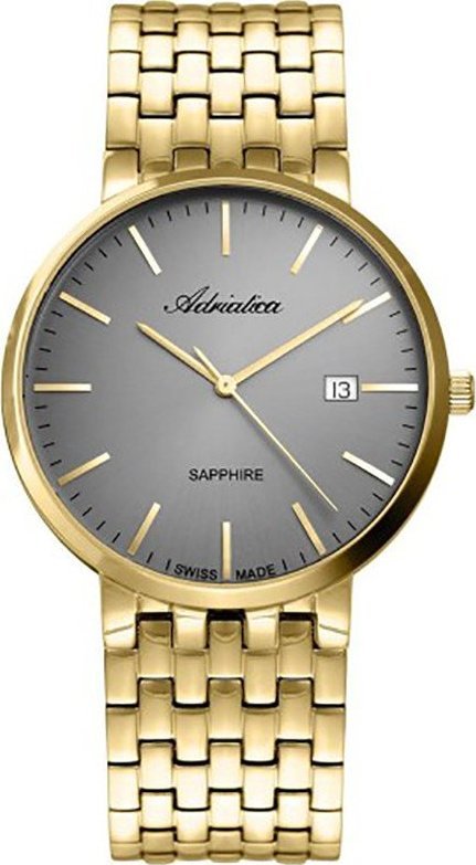 Zegarek Adriatica Zegarek damski Adriatica A3181.1117Q złoty