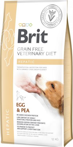 Brit Brit gf veterinary diets dog Hepatic 12kg