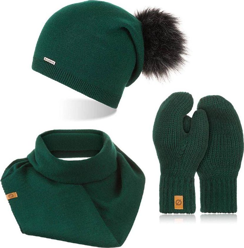 Brdrene Zestaw damski zielony Brodrene 9938-3ZESGREEN