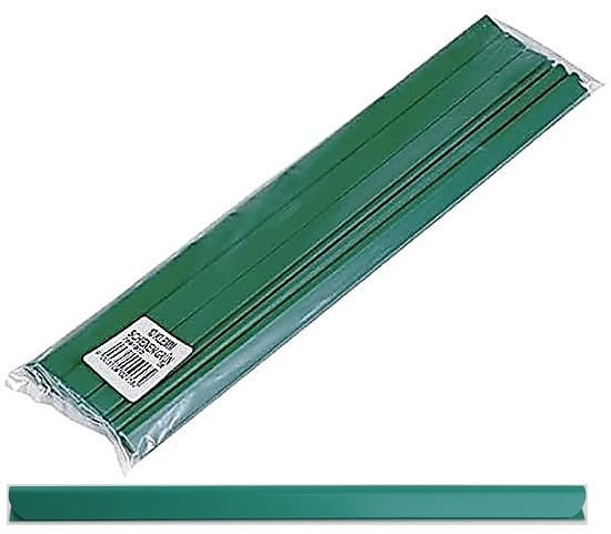 Grzbiety wsuwane Donau A4/6mm zielone (10)