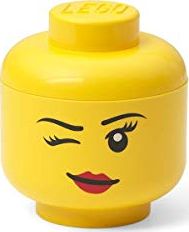 Room Copenhagen Room Copenhagen LEGO Storage Head "Whinky", mini, storage box (yellow)