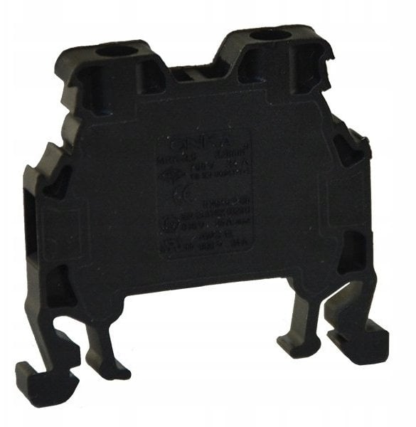 Złączka uniwersalna śrubowa MRK 2,5 mm2 czarna, T0-1014-1010014