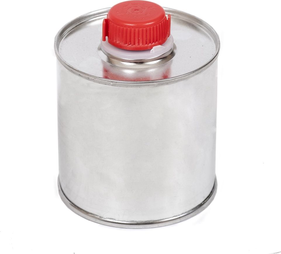 Hurtex Puszka butelka metalowe z korkiem na farbę 0,25l